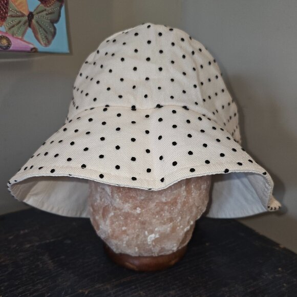 NWOT Sold out Anthro Polka Dot Bucket hat #verydemure - Picture 4 of 4